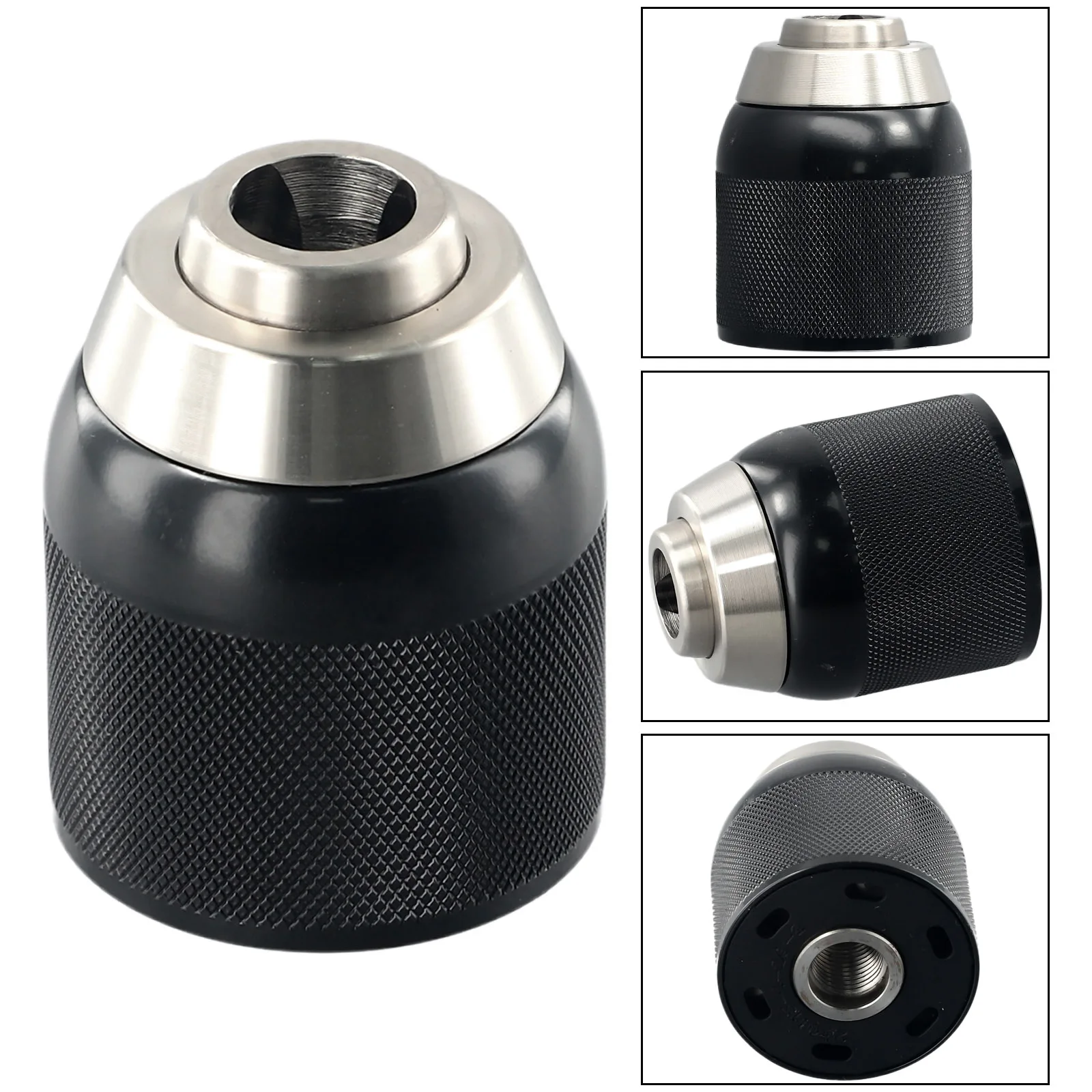Practical Drill Drill Chuck Parts Chuck Parts Metal + Plastic Replacement Keyless Black For DC988K DC984KN For DCD791 DCD790
Practical Drill Drill Chuck Parts Chuck Parts Metal + Plastic Replacement Keyless Black For DC988K DC984KN For DCD791 DCD790