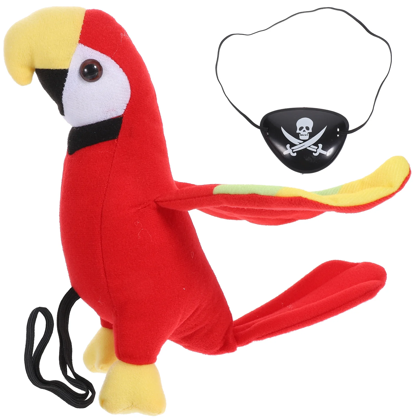 Plush Standing Shoulder Pirate Parrot Halloween Party Pirate Role-Playing Props (Hanging Shoulder Parrot + Eye Patch C)
Plush Standing Shoulder Pirate Parrot Halloween Party Pirate Role-Playing Props (Hanging Shoulder Parrot + Eye Patch C)