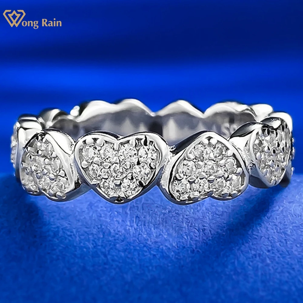Wong Rain 100% 925 Sterling Silver Love Heart Lab Sapphire Gemstone Wedding Party Ring for Women Jewelry Band Gifts Wholesale
Wong Rain 100% 925 Sterling Silver Love Heart Lab Sapphire Gemstone Wedding Party Ring for Women Jewelry Band Gifts Wholesale
