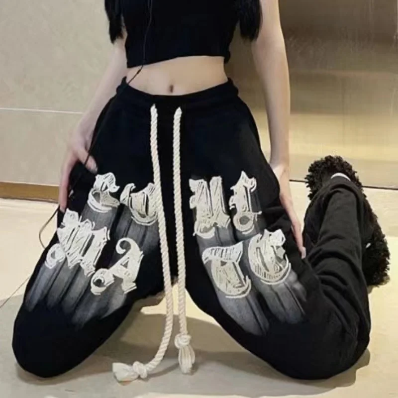 2023 American Trend Retro Letter Printing Sports Straight Pants Y2K New Street Hip-Hop Loose Casual Joker Women's Wide-Leg Pants
2023 American Trend Retro Letter Printing Sports Straight Pants Y2K New Street Hip-Hop Loose Casual Joker Women's Wide-Leg Pants