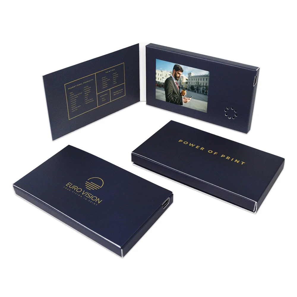 Custom 2.4 Inch Small LCD Screen Digital Video Player Brochure Business Card For Advertising
Custom 2.4 Inch Small LCD Screen Digital Video Player Brochure Business Card For Advertising