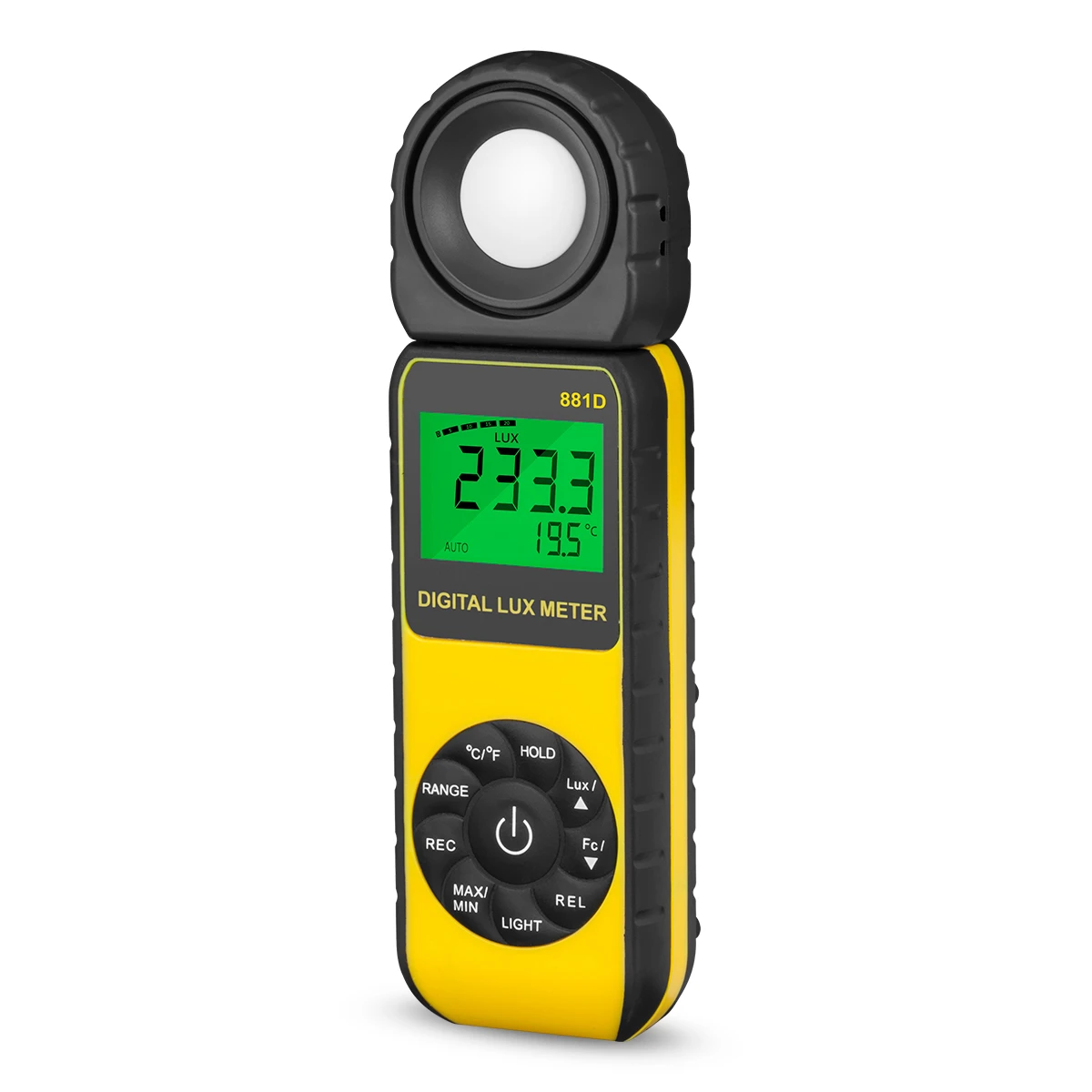 HP-881D DIGITAL LUX METER For light detection photodetector LCD display Back Light Button Switch Precise andeasy readoutaccuracy
HP-881D DIGITAL LUX METER For light detection photodetector LCD display Back Light Button Switch Precise andeasy readoutaccuracy