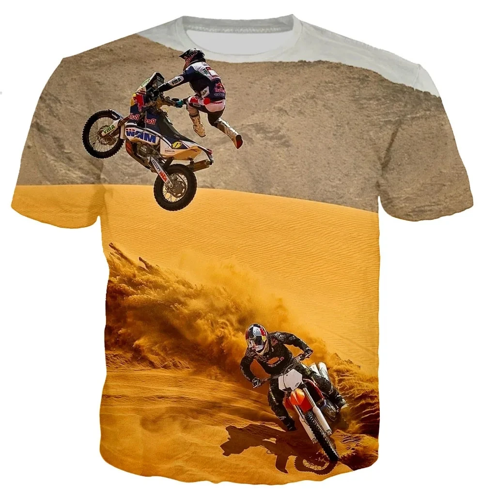 

Модная новая мотоциклетная крутая Мужская футболка с принтом, Повседневная Уличная одежда в стиле Харадзюку с коротким рукавом, Топ