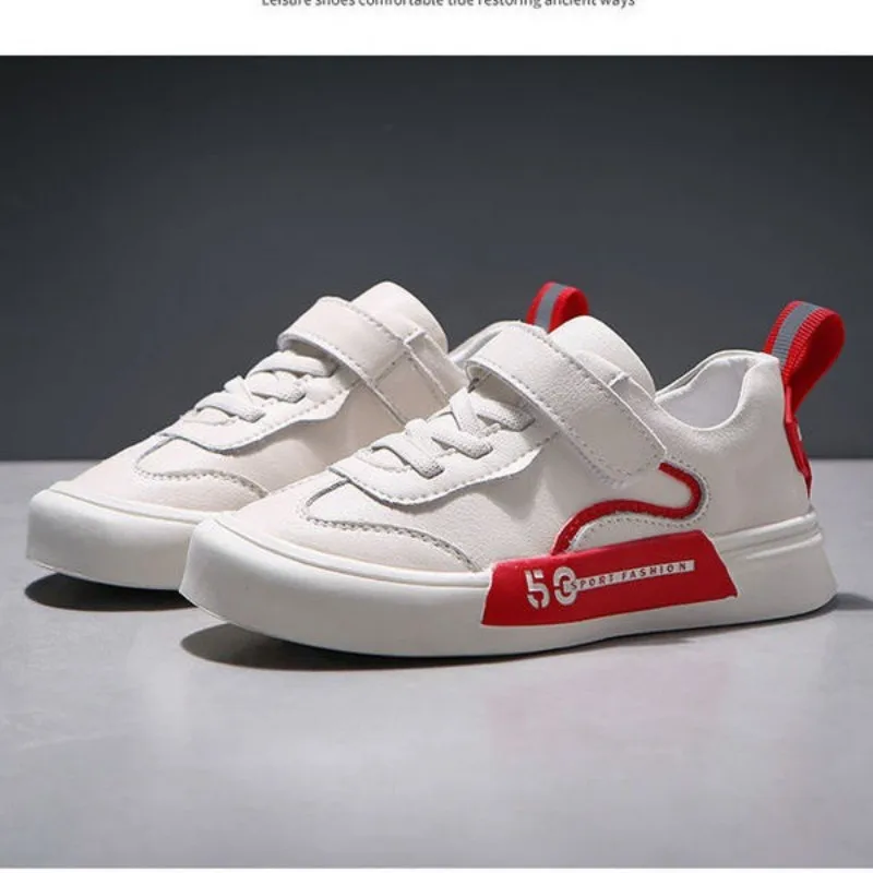 Children's White Sneakers Boys' Breathable Running School Children's Casual Shoes Girls' Fashionable Versatile Anti-Skid Shoes
Children's White Sneakers Boys' Breathable Running School Children's Casual Shoes Girls' Fashionable Versatile Anti-Skid Shoes