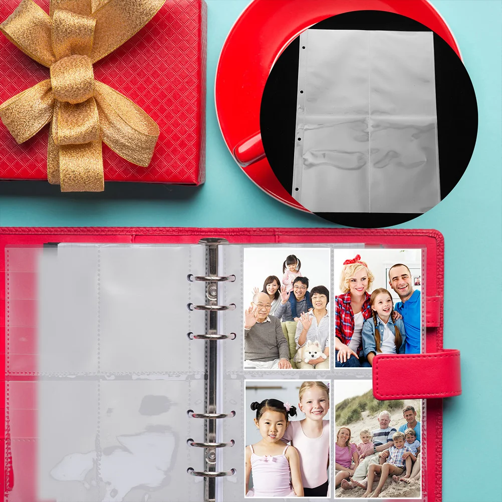 20 Sheets Transparent Storage Photo Album Stylish Replacement Page Clear Pages Loose-leaf Booklet Binders Replacements
20 Sheets Transparent Storage Photo Album Stylish Replacement Page Clear Pages Loose-leaf Booklet Binders Replacements
