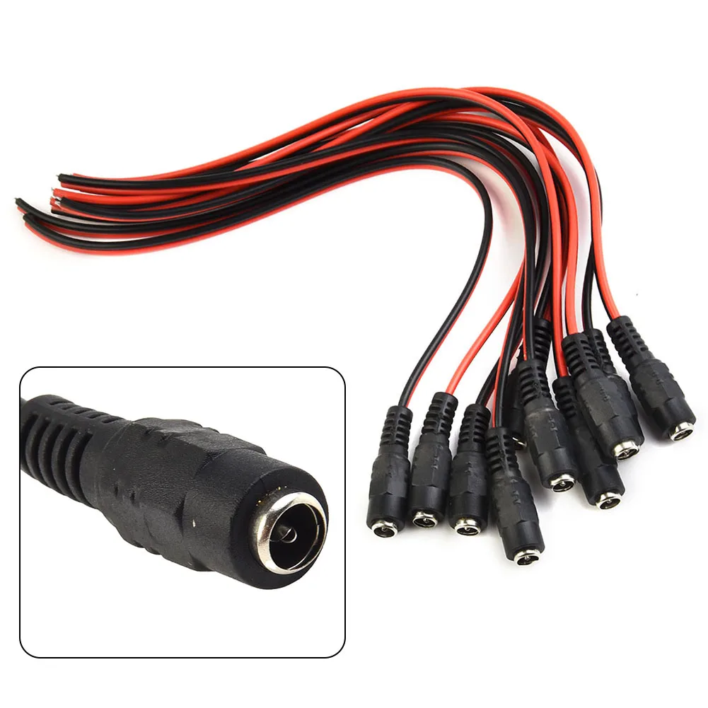 10pcs DC12V 5.5x2.1mm Male/Female DC Power Socket Jack Connector Dc Connectors Male Female Jack Cable Wire Line Adapter Plug
10pcs DC12V 5.5x2.1mm Male/Female DC Power Socket Jack Connector Dc Connectors Male Female Jack Cable Wire Line Adapter Plug