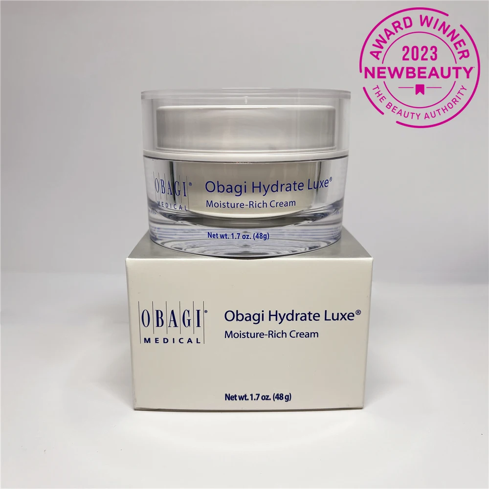 

Obagi Hydrate Luxe Moisture-Rich Cream Face Lotion Moisturization Night Face Cream for Dry Skin Sensitive Aging Skin Care 48g