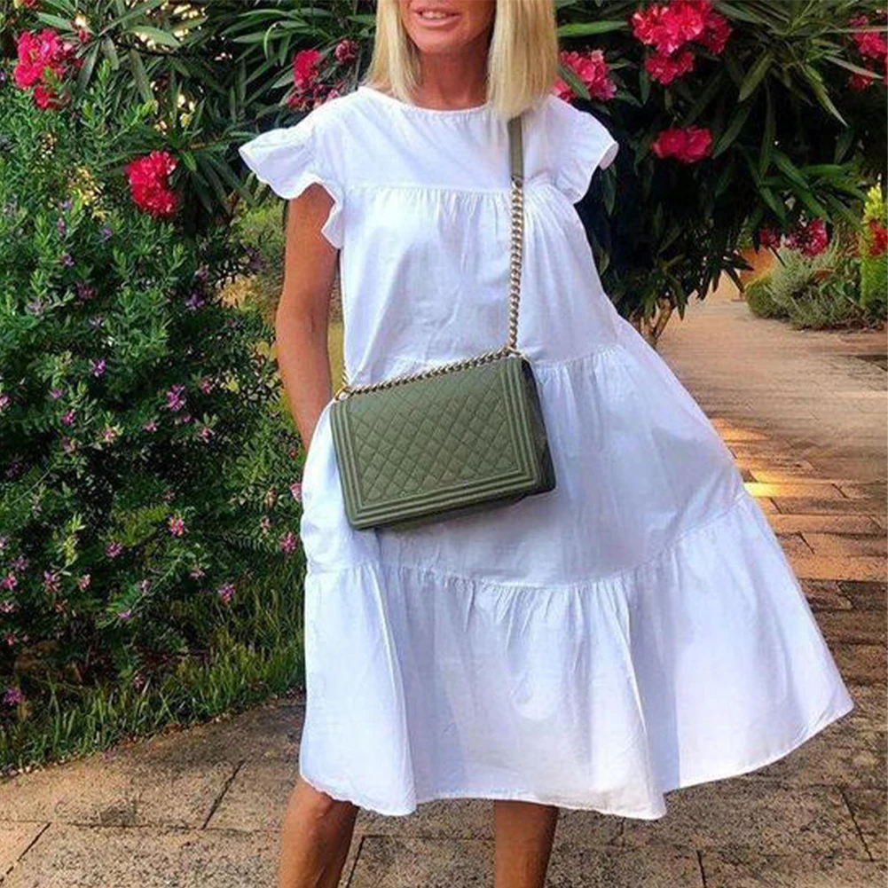 Refresh Your Wardrobe with Our Women's Summer Casual Smock Dress Comfy and Fashionable (Multiple Colors and Sizes)
Refresh Your Wardrobe with Our Women's Summer Casual Smock Dress Comfy and Fashionable (Multiple Colors and Sizes)