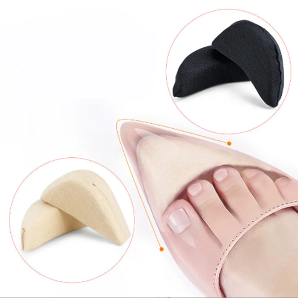 

Forefoot Insert Pad For Women High heels Toe Plug Half Sponge Shoes Cushion Feet Filler Insoles Anti-Pain Pads A014