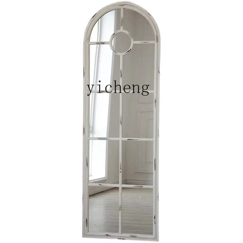 ZK American Style French Style Iron Furniture Antique Mirror Full-Length Mirror Hallway Mirror Dressing Mirror
ZK American Style French Style Iron Furniture Antique Mirror Full-Length Mirror Hallway Mirror Dressing Mirror