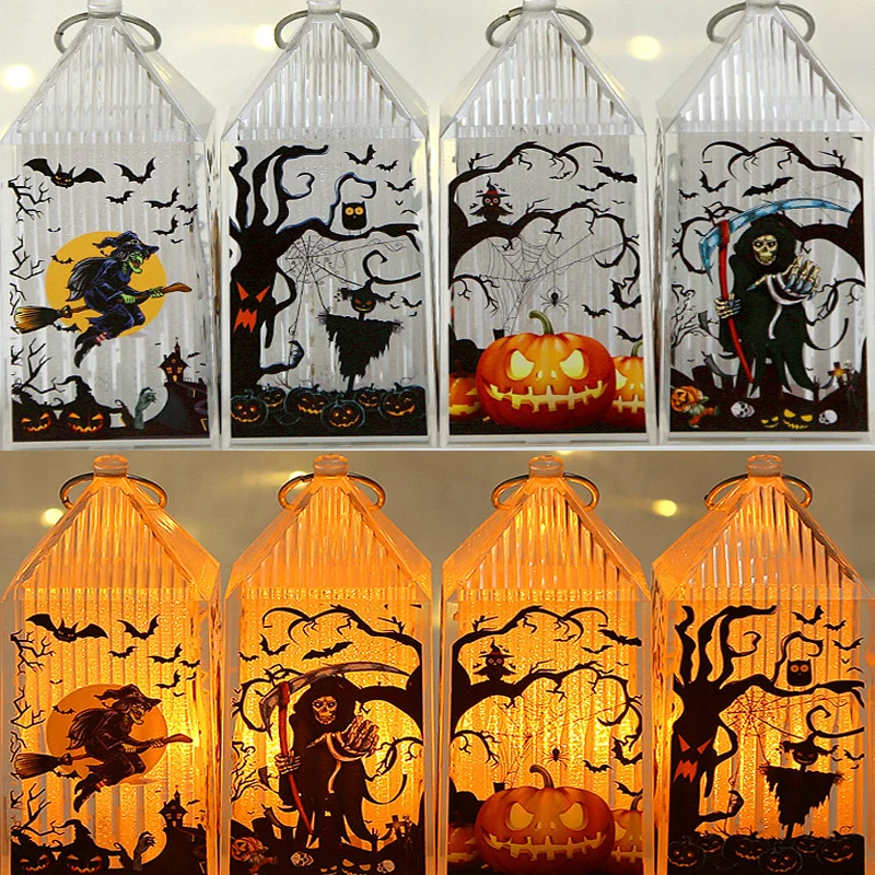 Halloween Portable LED Nightlight Retro Pumpkin Witch Skull Nightlight Home Holiday Festival Bar Decorated with Handmade Lantern
Halloween Portable LED Nightlight Retro Pumpkin Witch Skull Nightlight Home Holiday Festival Bar Decorated with Handmade Lantern