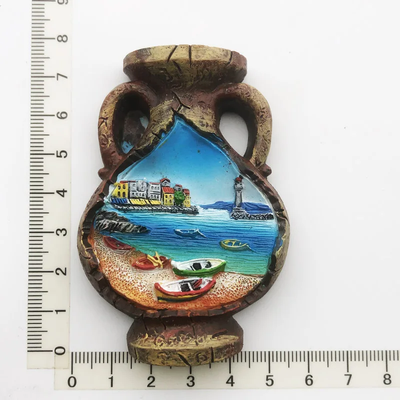 Creative Pottery Style Fridge Magnet Cultural Landscape Message Stickers Tourism Souvenir Resin Craft Decoration
Creative Pottery Style Fridge Magnet Cultural Landscape Message Stickers Tourism Souvenir Resin Craft Decoration
