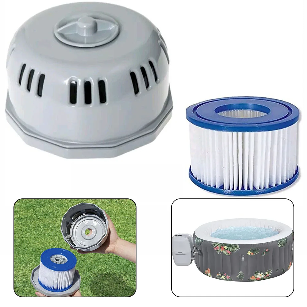 Filter + Holder For All Inflatable Hot Tubs Spas Type VI Filters For Lay-Z-Spa For SaluSpa For Lay Z Spa Miami 54123
Filter + Holder For All Inflatable Hot Tubs Spas Type VI Filters For Lay-Z-Spa For SaluSpa For Lay Z Spa Miami 54123