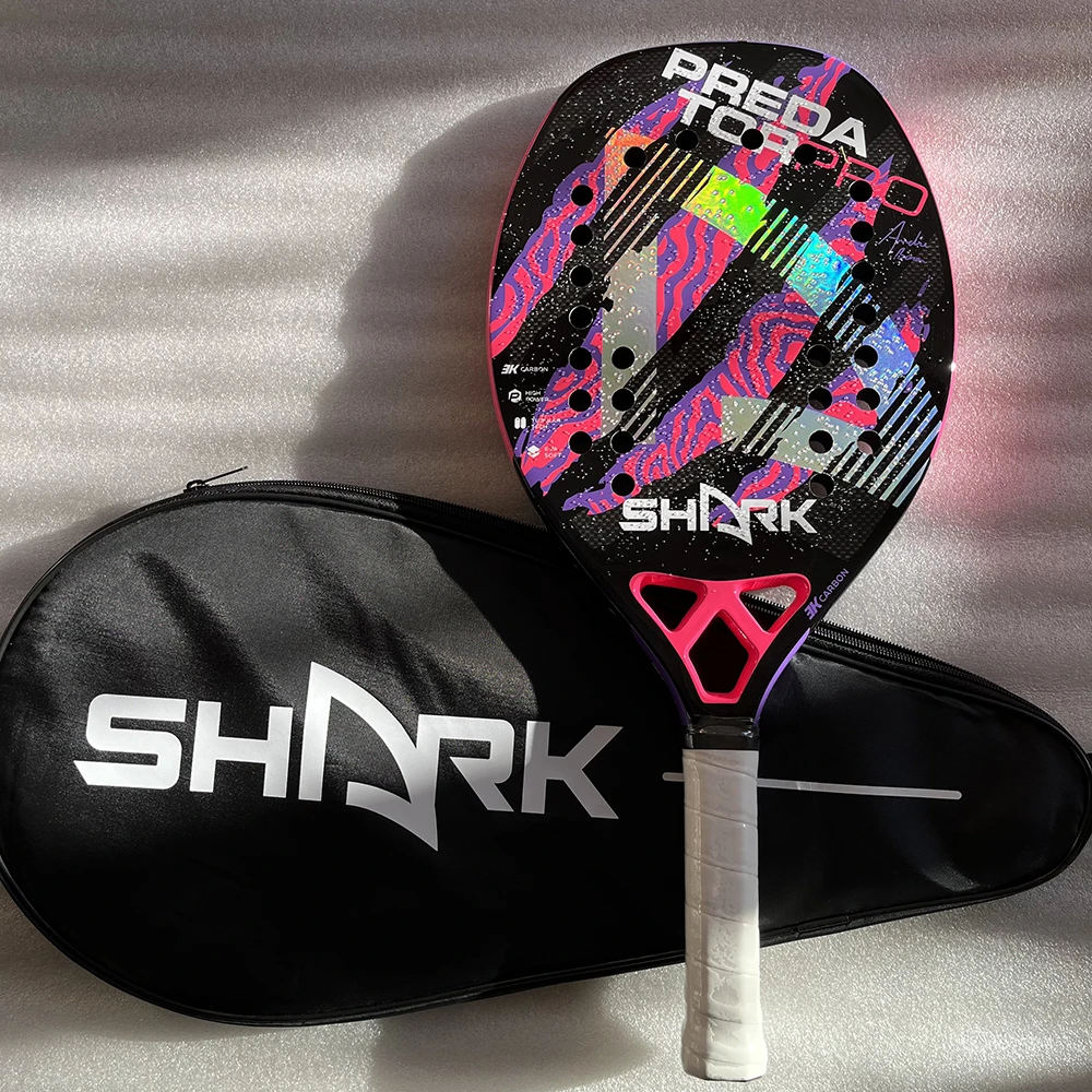 Shark Predator Raquete Beach Tennis Racket EVA Surface Outdoor Sports Men and Women Racket Lightweight with Bag
Shark Predator Raquete Beach Tennis Racket EVA Surface Outdoor Sports Men and Women Racket Lightweight with Bag