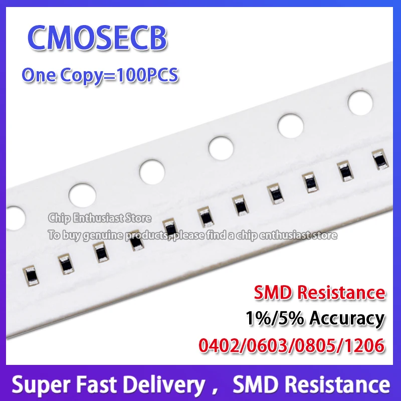 100PCS Resistance 0402 24R 1% 1/16W 0402WGF240JTCE Chip Resistor Accuracy1% 1.0X0.5MM SMD 1005
100PCS Resistance 0402 24R 1% 1/16W 0402WGF240JTCE Chip Resistor Accuracy1% 1.0X0.5MM SMD 1005