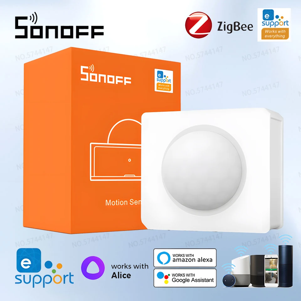 

SONOFF SNZB-03 Zigbee Motion Sensor Detector Smart Control Via EWeLink MINI Human Detector Required Work With Alexa Google Home