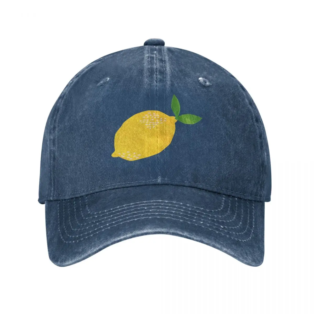 

Cut + Paste Lemon Pattern Cap Cowboy Hat bucket hat streetwear sun hats for women Men's