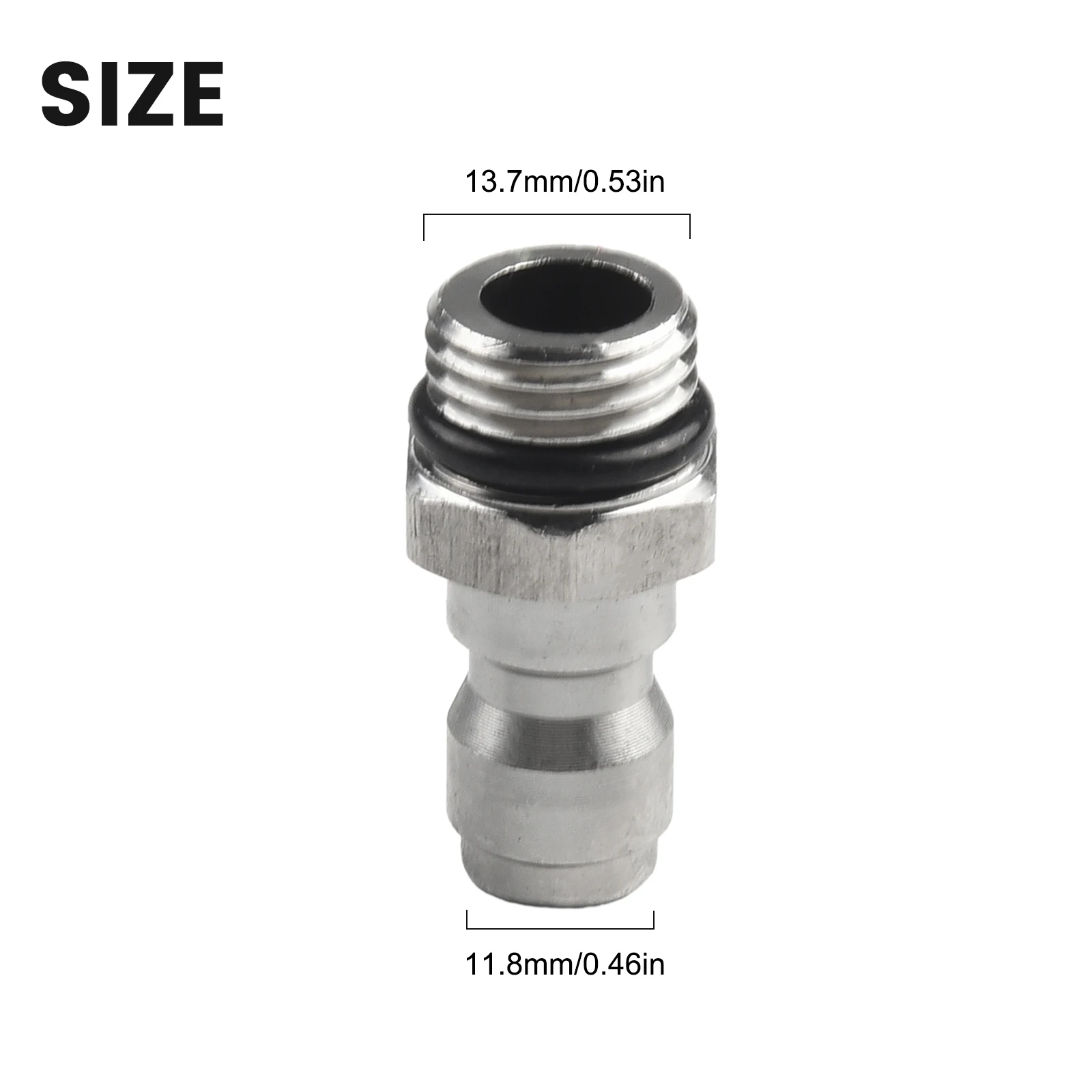 Coupler High Pressure Washer 1/4 Inch Quick Connector Replacement Attachment Fitting Spare Snow Foam Bottle Connection
Coupler High Pressure Washer 1/4 Inch Quick Connector Replacement Attachment Fitting Spare Snow Foam Bottle Connection
