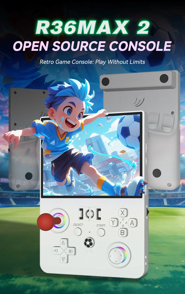 New R36 Max2 Retro Handheld Game Console Linux System 4.5 Inch IPS Screen 64G/128G Portable Pocket Player Built-in 18000+ Games New R36 Max2 Retro Handheld Game Console Linux System 4.5 Inch IPS Screen 64G/128G Portable Pocket Player Built-in 18000+ Games