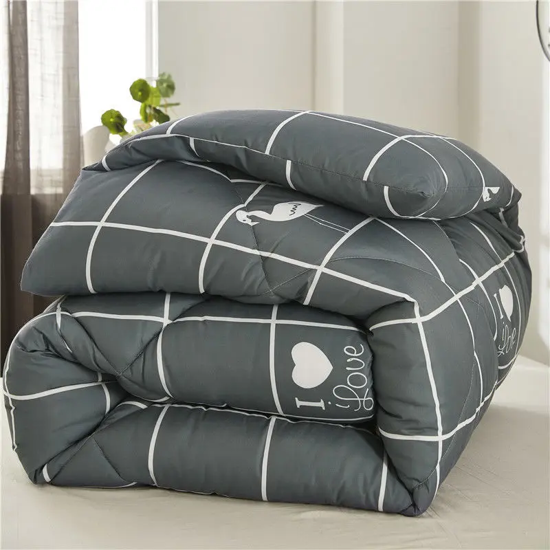 1.5-4 Kg 100% Filler Cotton Velvet Quilt Thickened In Winter To Keep Warm Quilt In Autumn Winter Double Queen Quilt Dormitory 
1.5-4 Kg 100% Filler Cotton Velvet Quilt Thickened In Winter To Keep Warm Quilt In Autumn Winter Double Queen Quilt Dormitory