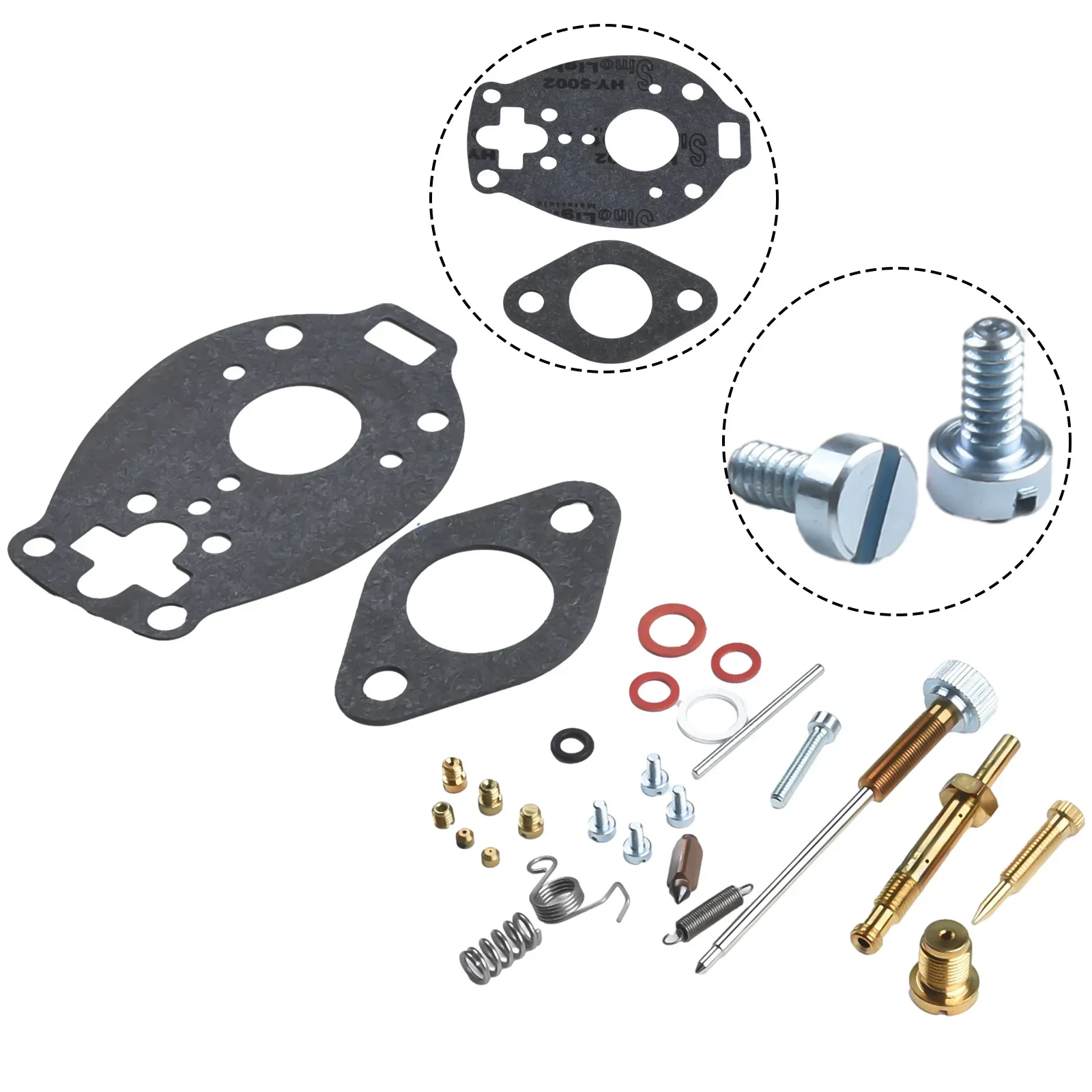 Carburetor Carb Repair Rebuild Kit Fit For 2N/ 8N/ 9N Schebler TSX Allis Farmall 778-505/K7505
Carburetor Carb Repair Rebuild Kit Fit For 2N/ 8N/ 9N Schebler TSX Allis Farmall 778-505/K7505