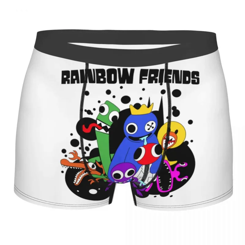 Custom Cute Rainbows Friend Play Gamer Underwear Men Breathable Boxer Briefs Shorts Panties Soft Underpants For Homme
Custom Cute Rainbows Friend Play Gamer Underwear Men Breathable Boxer Briefs Shorts Panties Soft Underpants For Homme