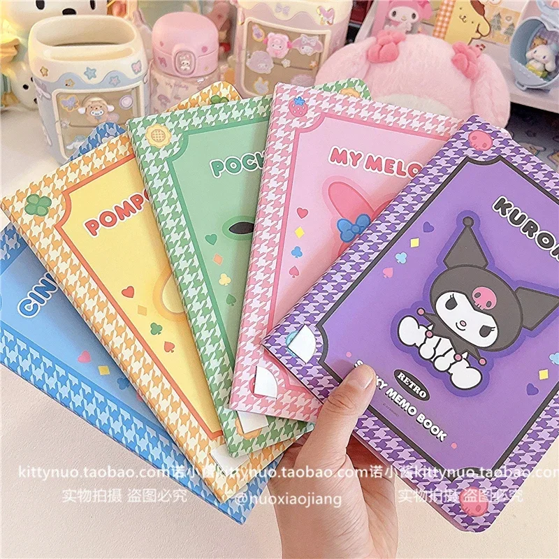 Sanrio Hello Kitty Convenience Book MyMelody Kuromi NoteBook Paste Notepad Stationery Student Birthday Present Kawaii Cute Gift
Sanrio Hello Kitty Convenience Book MyMelody Kuromi NoteBook Paste Notepad Stationery Student Birthday Present Kawaii Cute Gift