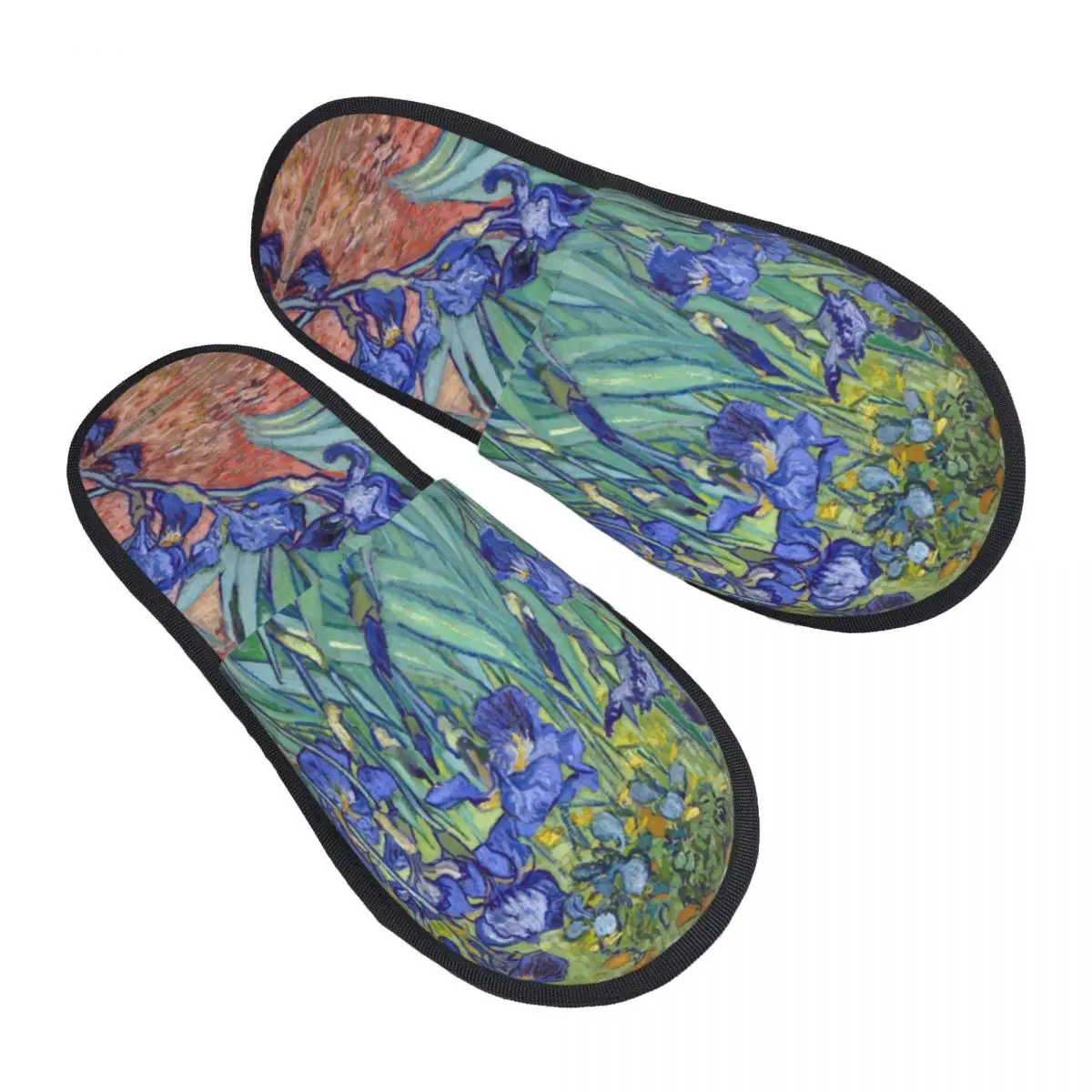 Custom Irises By Vincent Van Gogh Soft Memory Foam House Slippers Women Art Flowers Painting Cozy Warm Anti-skid Sole Slipper
Custom Irises By Vincent Van Gogh Soft Memory Foam House Slippers Women Art Flowers Painting Cozy Warm Anti-skid Sole Slipper