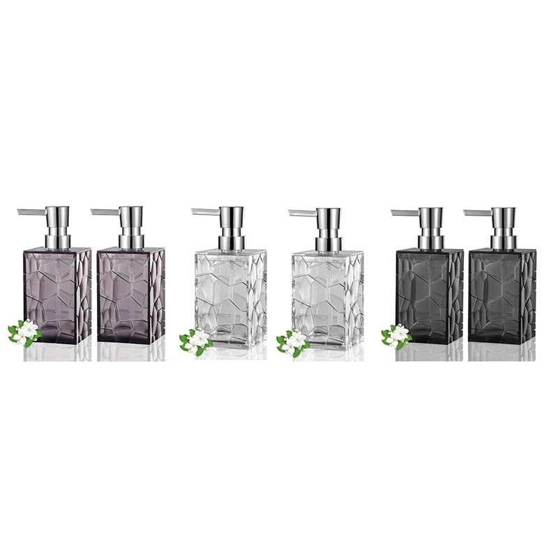 Hands Soap Dispenser, Clear Acrylic Plastic Liquid Pump Bottles Refillable Lotion Dispenser For Bathroom Decor
Hands Soap Dispenser, Clear Acrylic Plastic Liquid Pump Bottles Refillable Lotion Dispenser For Bathroom Decor