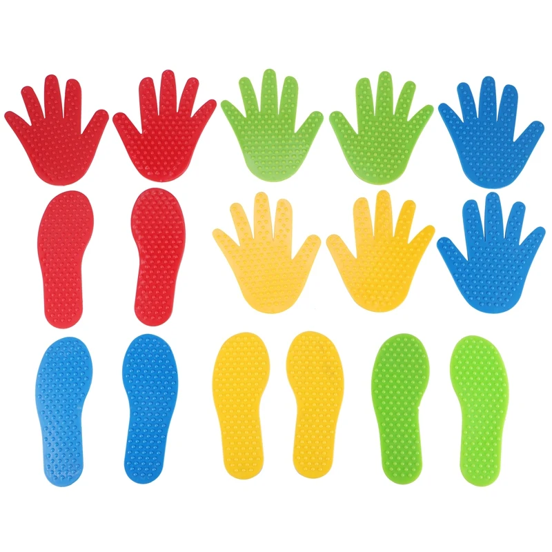 8 Pairs Hands And Feet Game 4 Color Toys For Kids Jump Play Mat Sport Musculation Indoor Outdoor Game Props For Children
8 Pairs Hands And Feet Game 4 Color Toys For Kids Jump Play Mat Sport Musculation Indoor Outdoor Game Props For Children