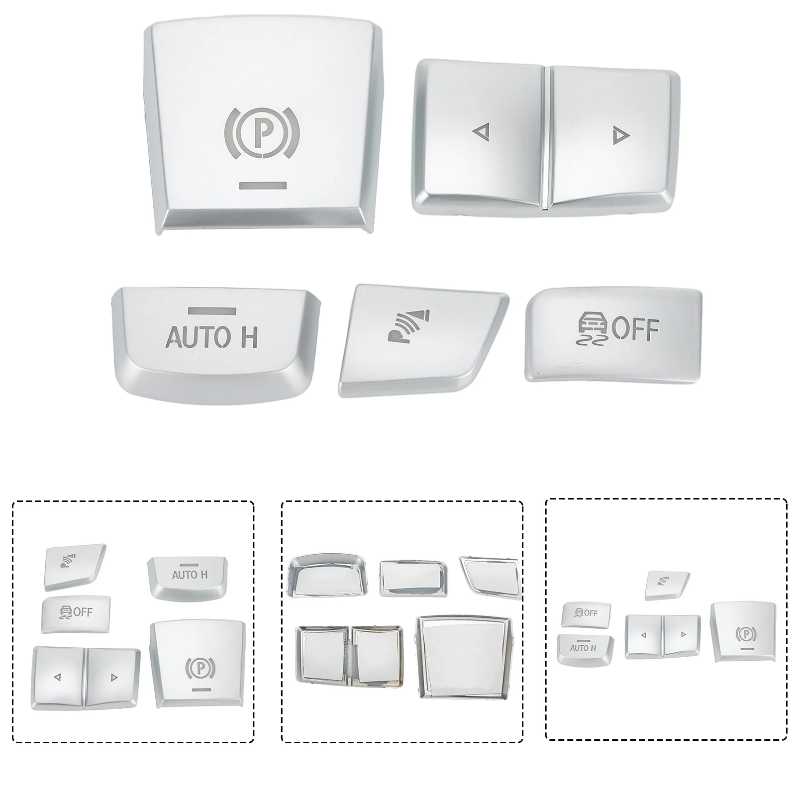 Car Switch Button Cover Durable Easy Clean Easy Installation Gear Shift Panel Side Switch Handbrake P Button Cover
Car Switch Button Cover Durable Easy Clean Easy Installation Gear Shift Panel Side Switch Handbrake P Button Cover