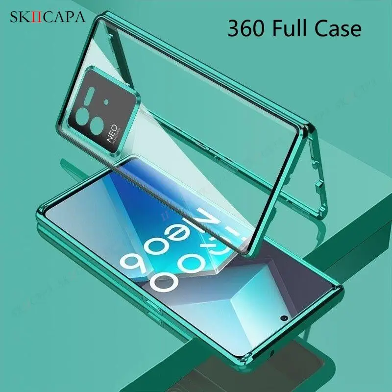 Magnetic Adsorption Tempered Glass Case For Xiaomi 13T Pro 360 Double Sided Transparent Protection Cover For Redmi K60 Ultra
Magnetic Adsorption Tempered Glass Case For Xiaomi 13T Pro 360 Double Sided Transparent Protection Cover For Redmi K60 Ultra