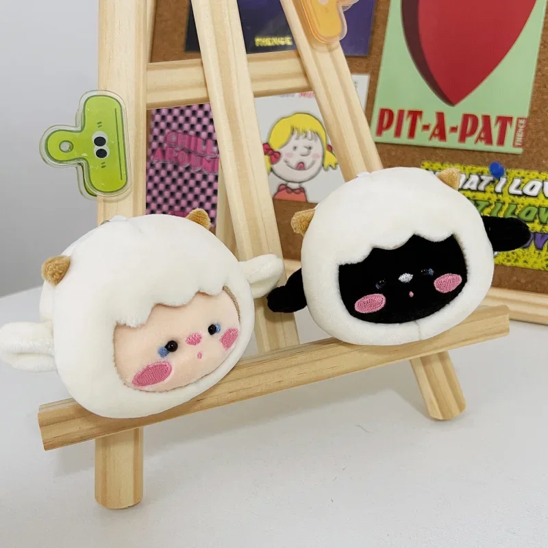 Cartoon Cute Sheep Head Plush Doll Keychain Fashion Schoolbag Pendant Creative Cute Cartoon Plush Toy Couple Birthday Gift
Cartoon Cute Sheep Head Plush Doll Keychain Fashion Schoolbag Pendant Creative Cute Cartoon Plush Toy Couple Birthday Gift