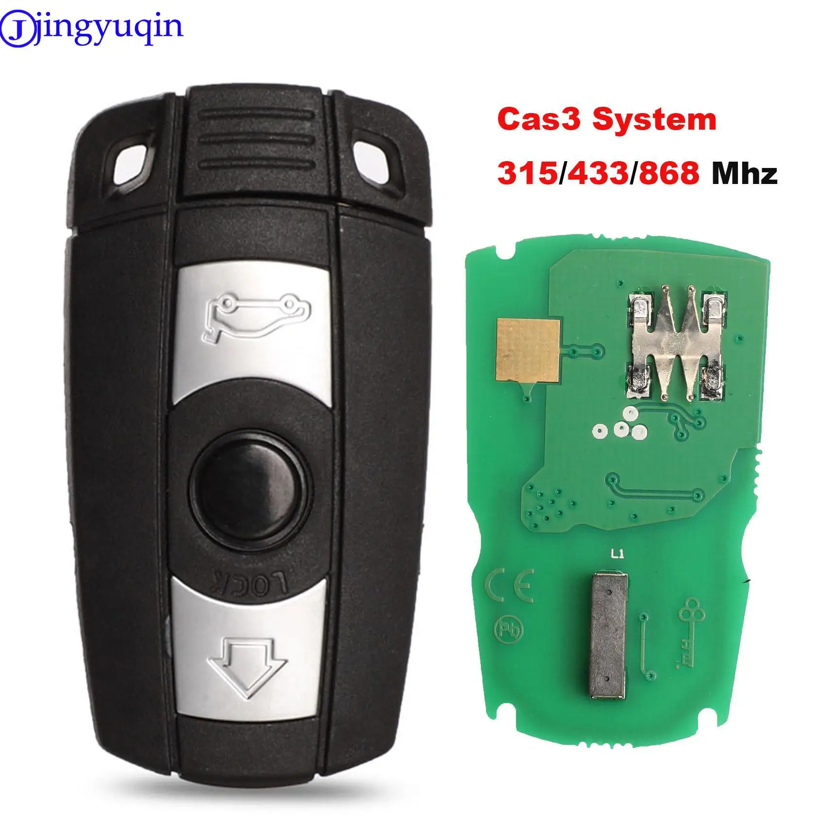 Jingyuqin 10ps 868mhz 315mhz433mhz Автомобильный Дистанционный смарт-ключ для BMW 1/3/5/7 серии X5 X6 Z4 CAS3 система
Jingyuqin 10ps 868mhz 315mhz433mhz Автомобильный Дистанционный смарт-ключ для BMW 1/3/5/7 серии X5 X6 Z4 CAS3 система