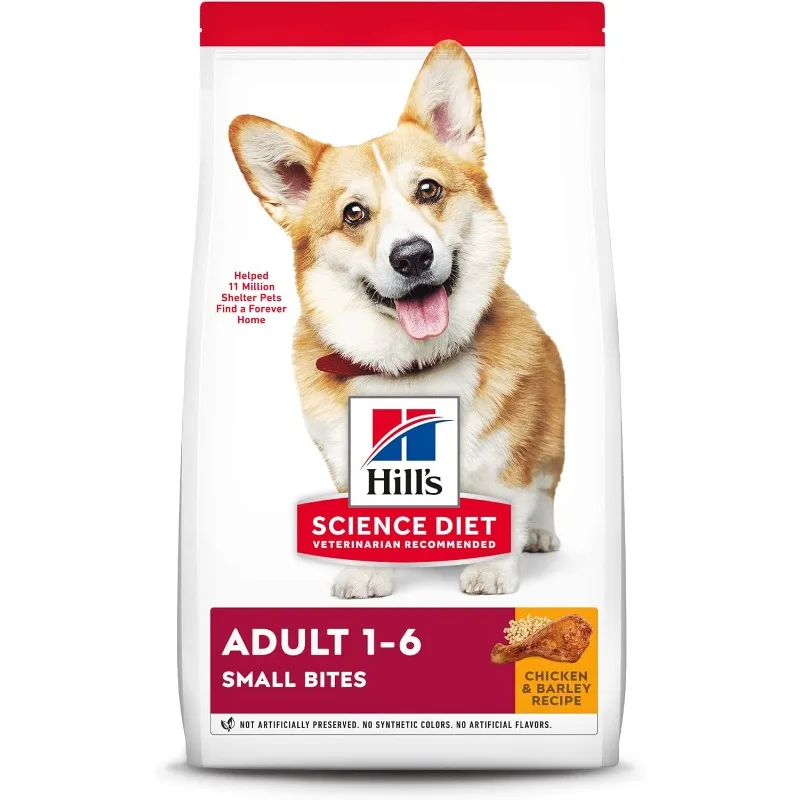 Hill's Science Diet Dry Dog Food, Adult, Small Bites, Chicken & Barley Recipe, 35 lb. Bag
Hill's Science Diet Dry Dog Food, Adult, Small Bites, Chicken & Barley Recipe, 35 lb. Bag