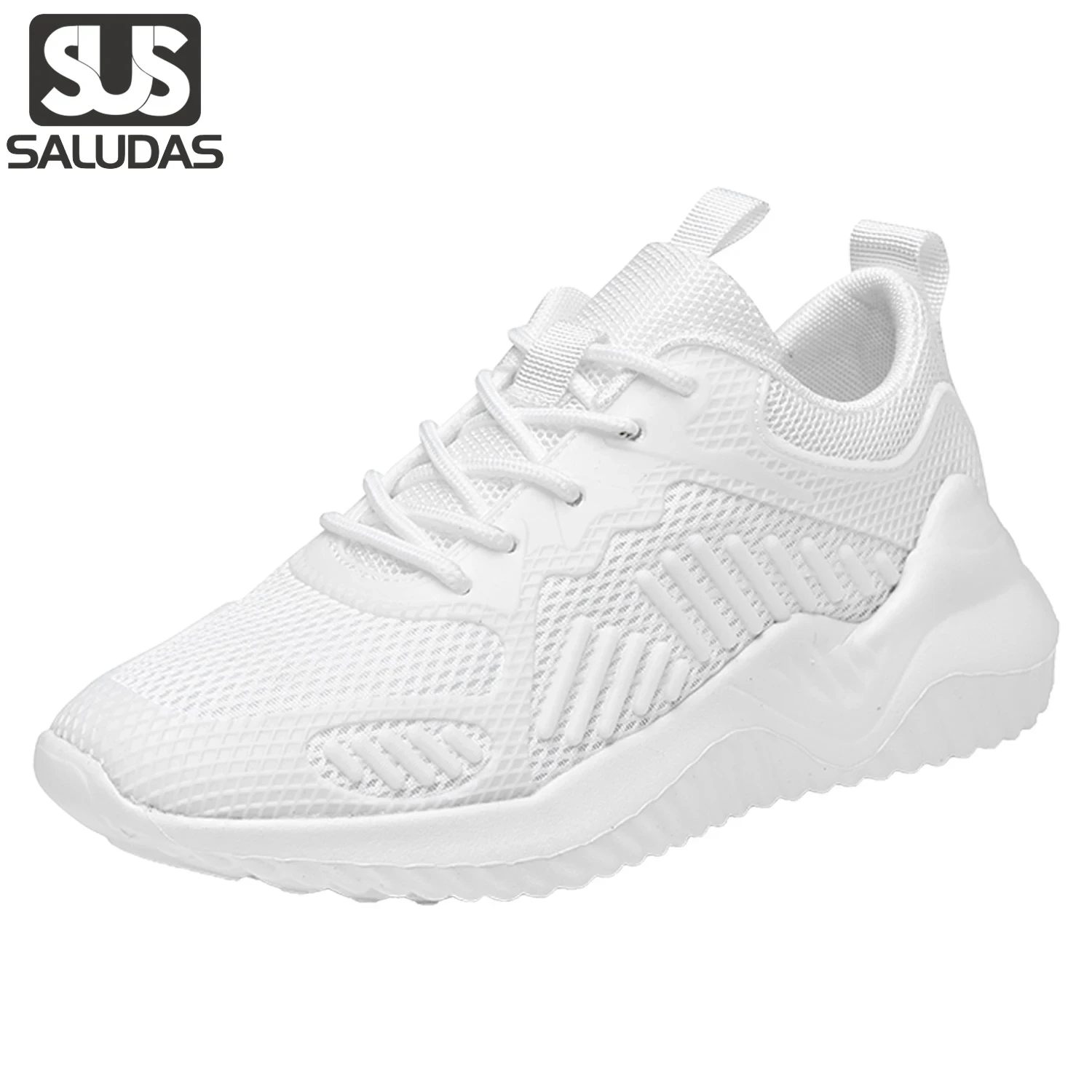 SALUDAS Men Sneakers Brief Lace-Up Footwear Shock-Absorbing Running Shoes Mesh Ventilation Trainers Lightweight Casual Shoes
SALUDAS Men Sneakers Brief Lace-Up Footwear Shock-Absorbing Running Shoes Mesh Ventilation Trainers Lightweight Casual Shoes
