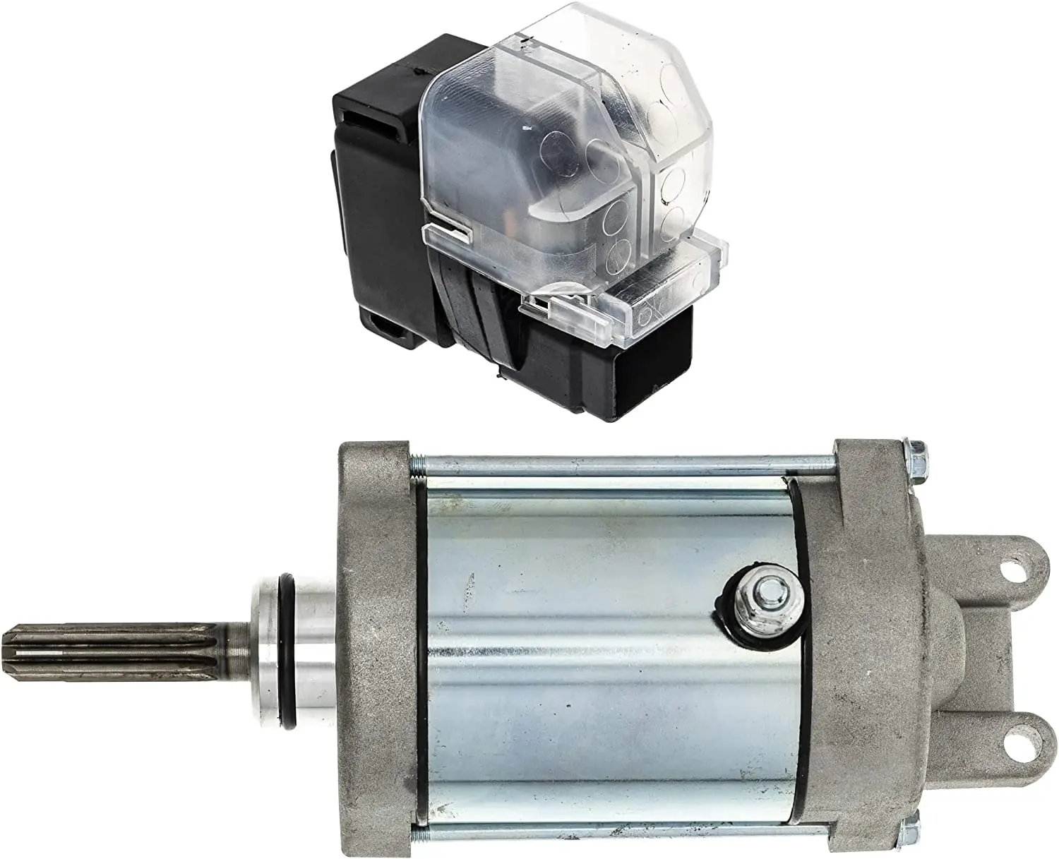Starter Motor Solenoid Kit For 2005-2007 Suzuki King Quad 700 LTA700X 31100-31G00 31800-35F00 ATV
Starter Motor Solenoid Kit For 2005-2007 Suzuki King Quad 700 LTA700X 31100-31G00 31800-35F00 ATV