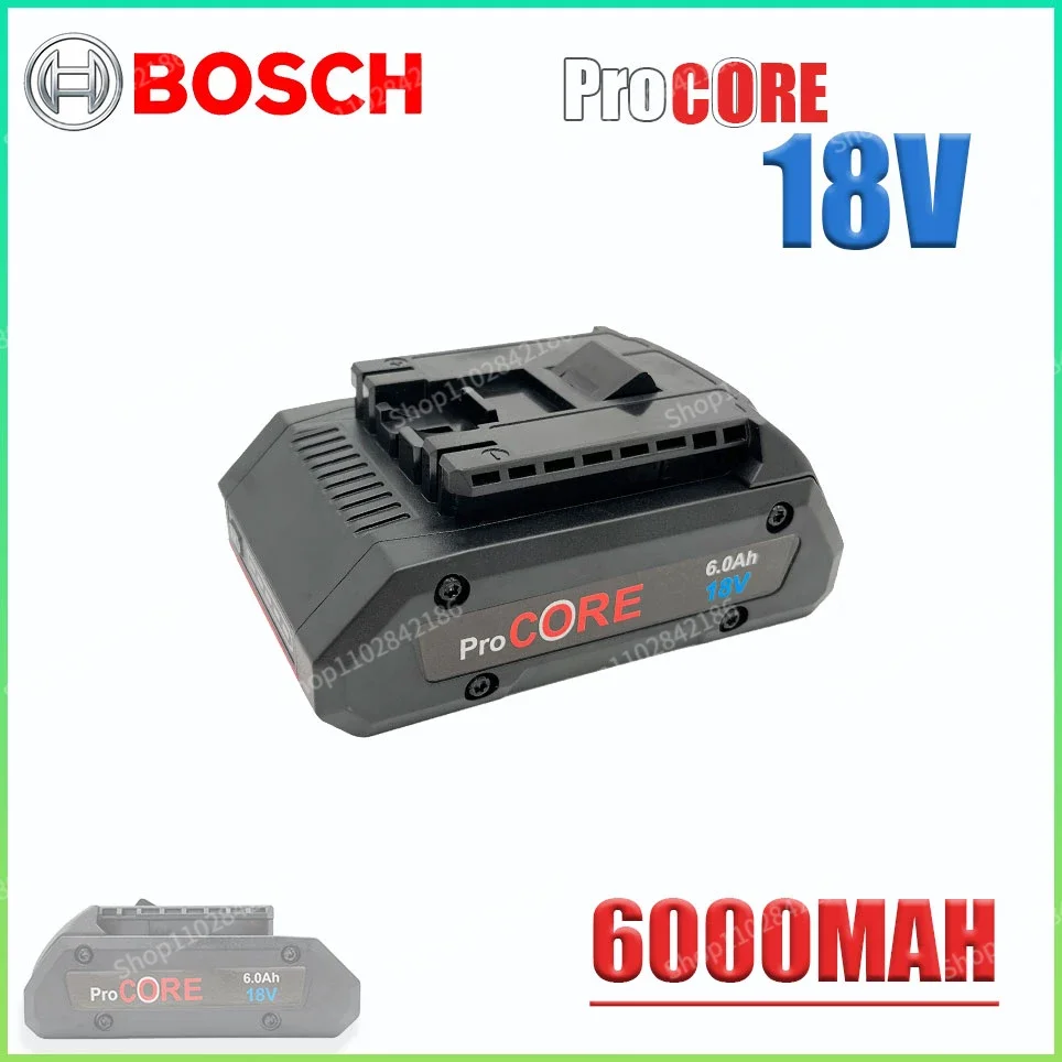 18V 6.0Ah ProCORE Replacement Battery for Bosch Professional System Cordless Tools BAT609 BAT618 GBA18V80 21700 Cell
18V 6.0Ah ProCORE Replacement Battery for Bosch Professional System Cordless Tools BAT609 BAT618 GBA18V80 21700 Cell