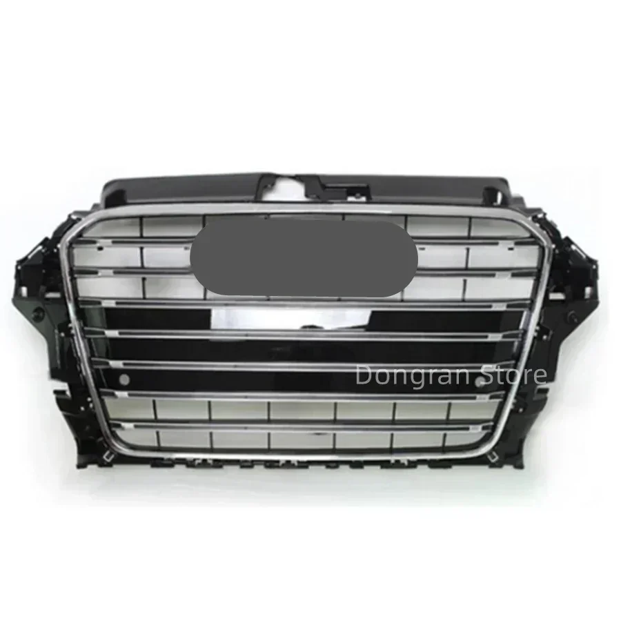 

Car Front Bumper Grille Grill for Audi RS3 for A3/S3 8V 2014 2015 2016（Refit for RS3 Style）Car Accessories tools