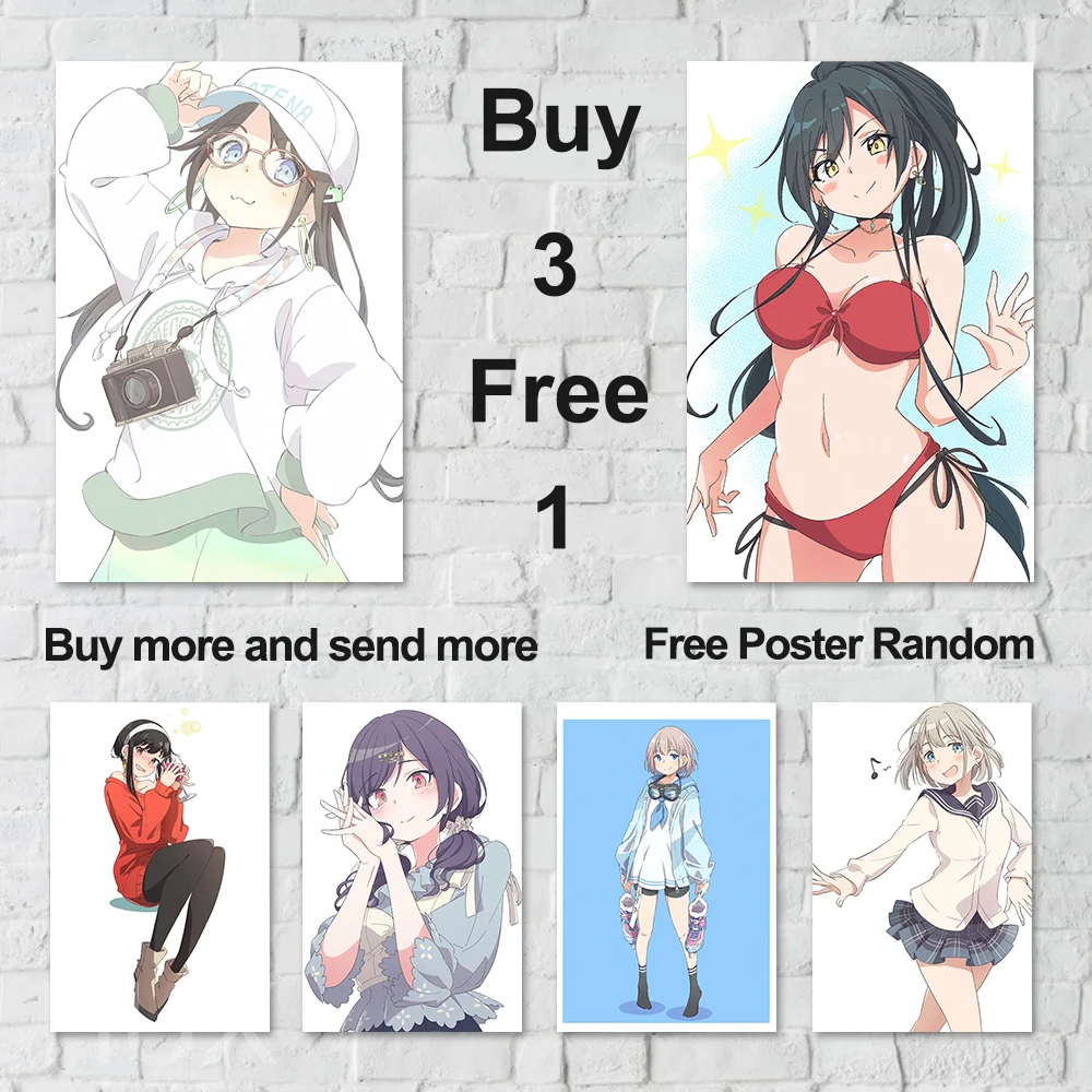 Japanese Anime Girl Aesthetics Poster Wall Art Custom Printed Canvas Painting Home Room Decor Wall Stickers Pictures Mural Gifts
Japanese Anime Girl Aesthetics Poster Wall Art Custom Printed Canvas Painting Home Room Decor Wall Stickers Pictures Mural Gifts