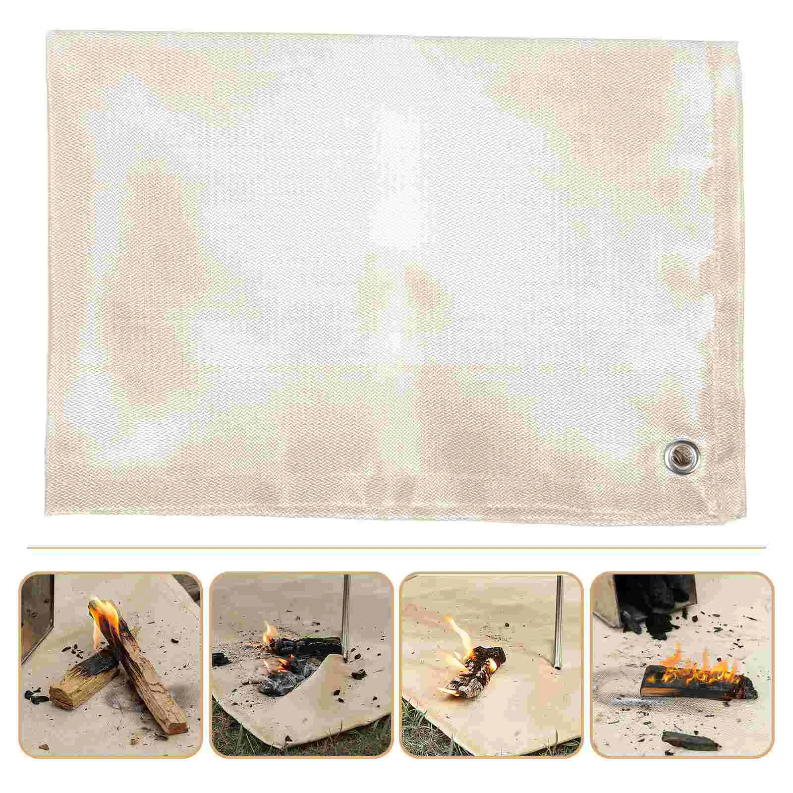 Outdoor Fire Blanket Bbq Insulation for Resistance Material Heat Rug 4x6 Glass Fiber Camping
Outdoor Fire Blanket Bbq Insulation for Resistance Material Heat Rug 4x6 Glass Fiber Camping