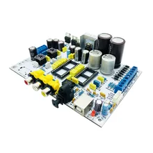 CS8416+SAA7220+TDA1541 DAC Decoder Board Coaxial Fibre Optic USB Input Without IC And SAA7220P
CS8416+SAA7220+TDA1541 DAC Decoder Board Coaxial Fibre Optic USB Input Without IC And SAA7220P