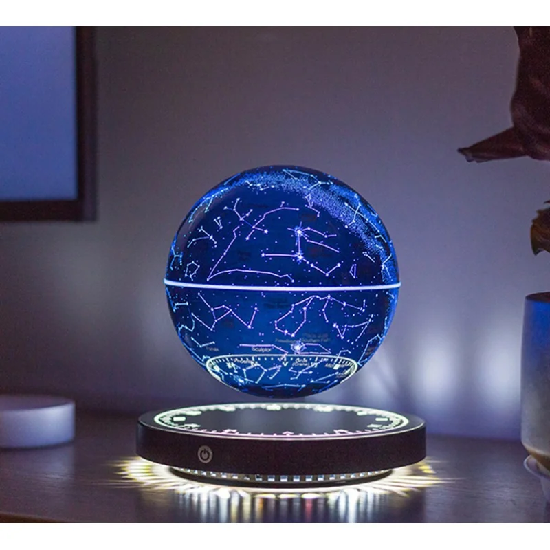Magnetic Levitation Lamp Bedside Table Lamp Starlight Ball Moon LED Nightlight Ornaments Lights for Bedroom Novelty Gift
Magnetic Levitation Lamp Bedside Table Lamp Starlight Ball Moon LED Nightlight Ornaments Lights for Bedroom Novelty Gift