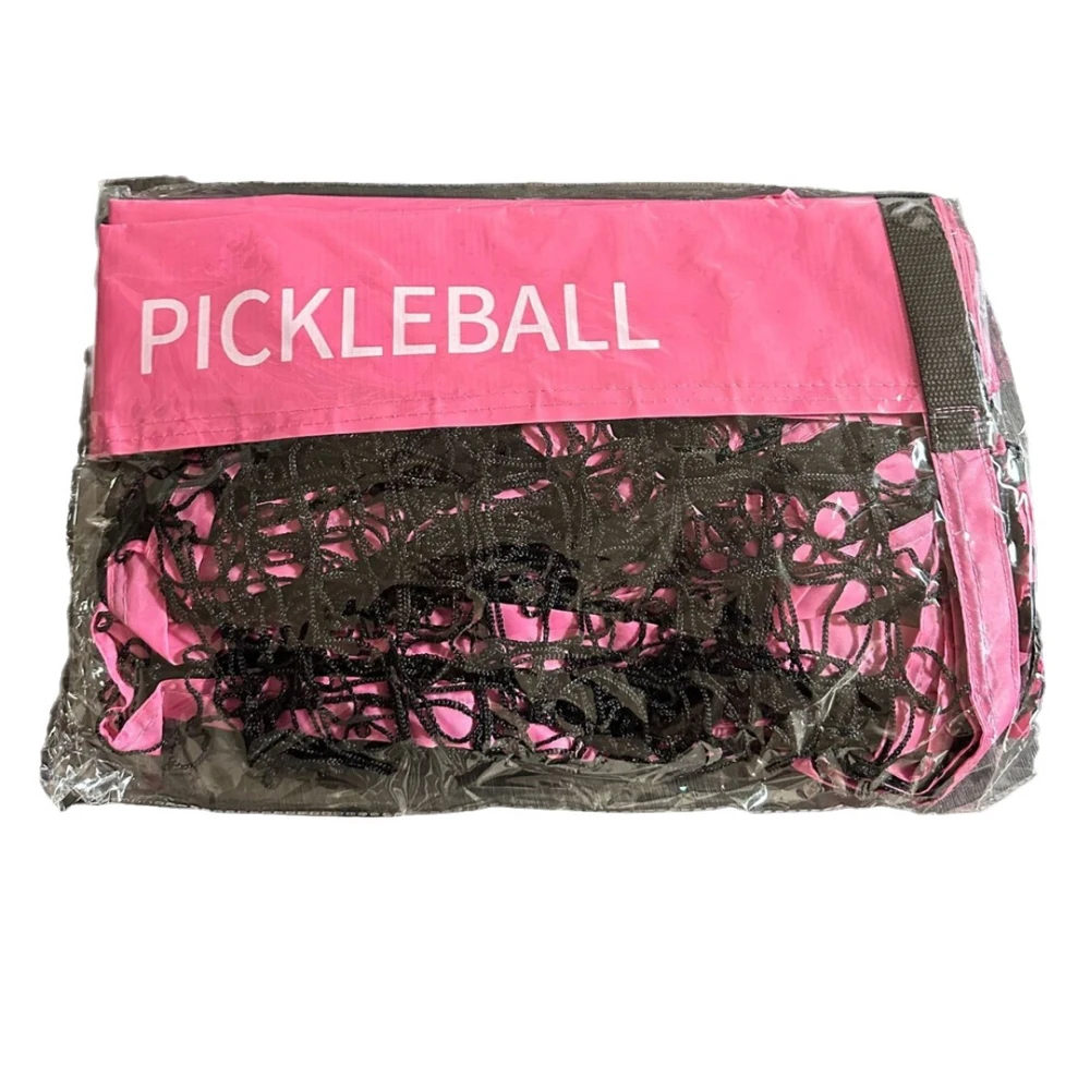 Pickleball Net Professional Pickle Ball Game Net System 2" Mesh 3-strand Polyester Mesh Tennis Nets Pickleball Accessories
Pickleball Net Professional Pickle Ball Game Net System 2" Mesh 3-strand Polyester Mesh Tennis Nets Pickleball Accessories