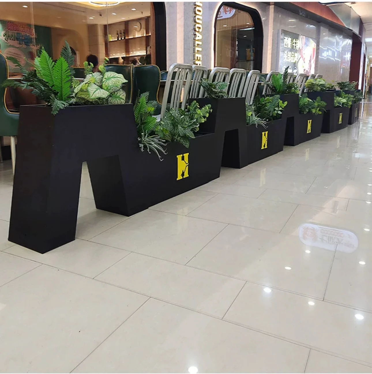 Outdoor wrought iron flower box municipal road flower bed flowerpot combination sales department outdoor courtyard stainless ste
Outdoor wrought iron flower box municipal road flower bed flowerpot combination sales department outdoor courtyard stainless ste