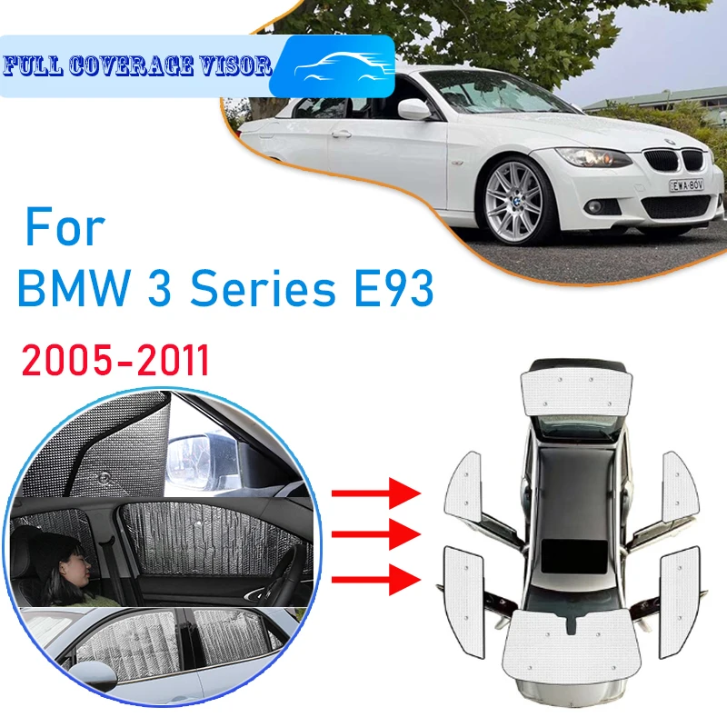 Автомобильные солнцезащитные оттенки с полным покрытием для BMW 3 серии E93 Convertible 2005-2011 2010 2007 солнцезащитный козырек автомобильные ветрозащитные стекла козырек
Автомобильные солнцезащитные оттенки с полным покрытием для BMW 3 серии E93 Convertible 2005-2011 2010 2007 солнцезащитный козырек автомобильные ветрозащитные стекла козырек