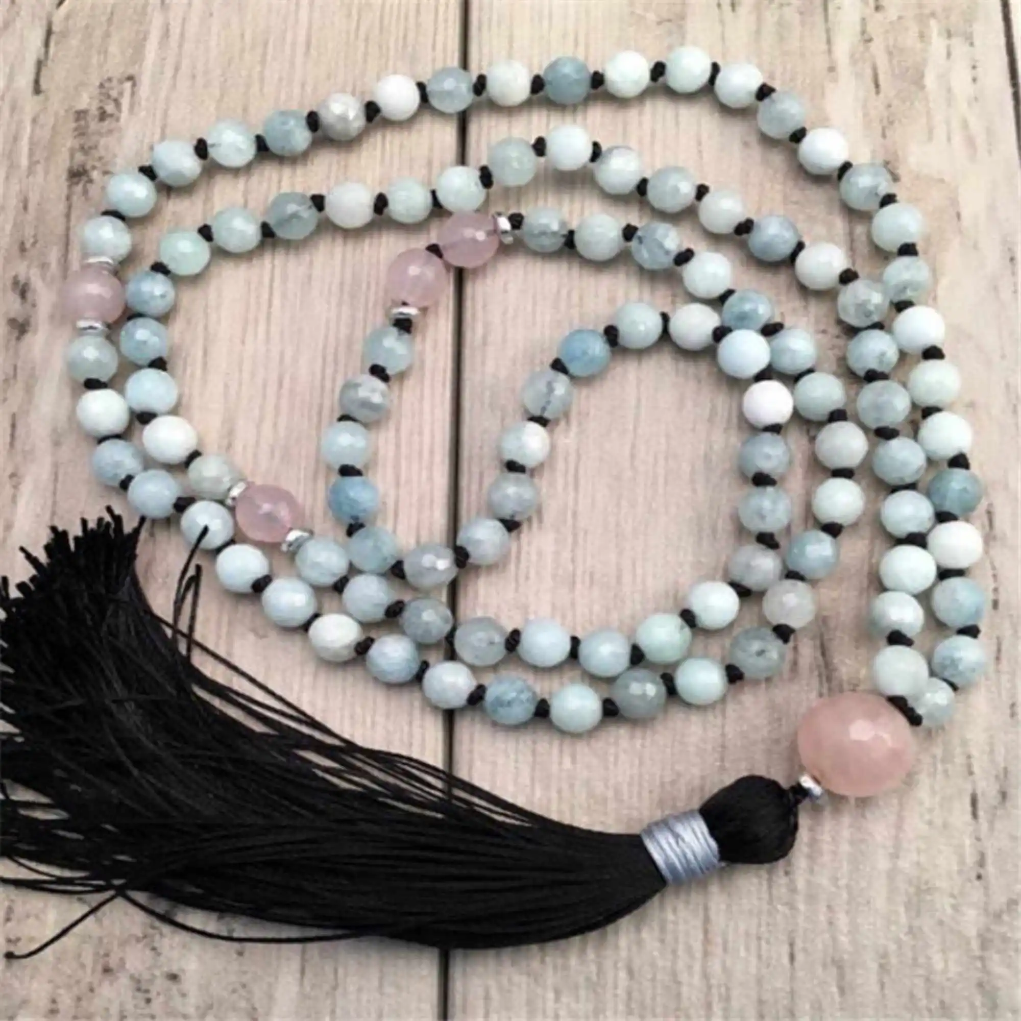 6mm Natural Rose Quartz white 108 Beads Necklace Mala meditation Gemstone Tranquility Lariat Classic Meditation Chakra Gift Zen
6mm Natural Rose Quartz white 108 Beads Necklace Mala meditation Gemstone Tranquility Lariat Classic Meditation Chakra Gift Zen
