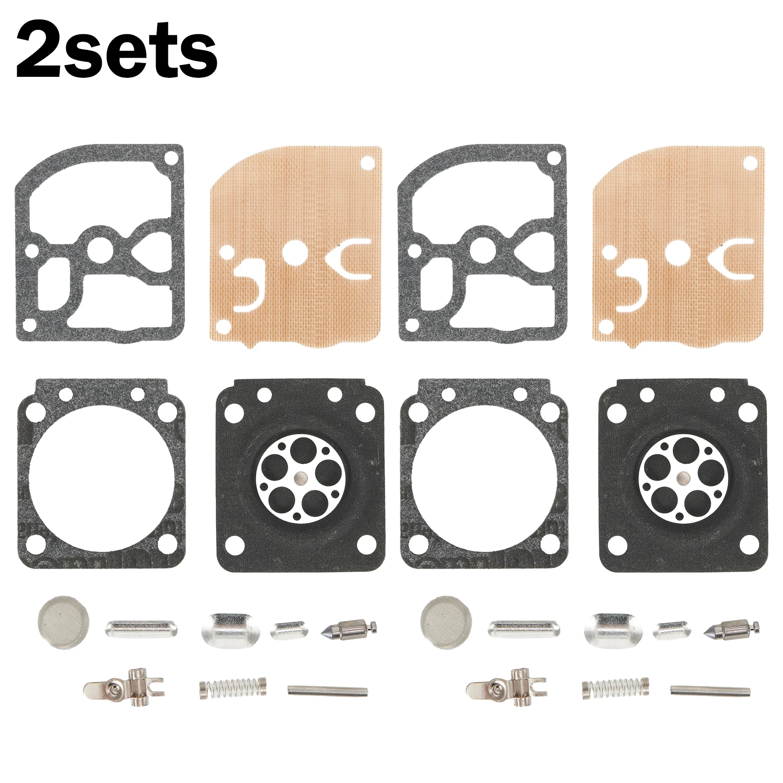 2 Set Chainsaw Carburetor Diaphragm Gaskets Carburetor Repair Rebuild Kits For MS170 MS180 RB-77 Saws
2 Set Chainsaw Carburetor Diaphragm Gaskets Carburetor Repair Rebuild Kits For MS170 MS180 RB-77 Saws