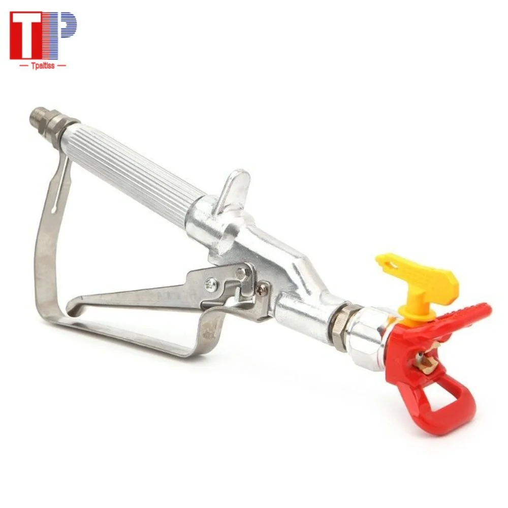 

Tpaitlss High Pressure Airless Spray Inline Gun 3600PSI With Nozzle Guard and 517 Tip For Wagner Titan Airless spraying machine