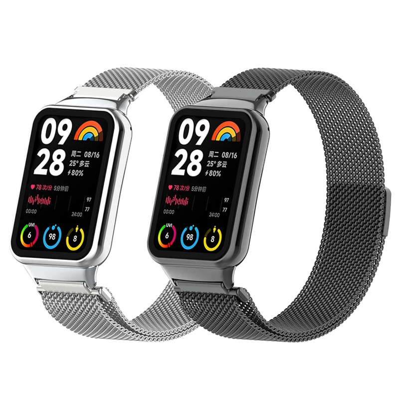 Металлический ремешок для смарт-часов Xiaomi Mi Band 8 Pro, браслет из нержавеющей стали для часов xiaomi Band 8 pro, Магнитная Петля, браслеты Correa
Металлический ремешок для смарт-часов Xiaomi Mi Band 8 Pro, браслет из нержавеющей стали для часов xiaomi Band 8 pro, Магнитная Петля, браслеты Correa